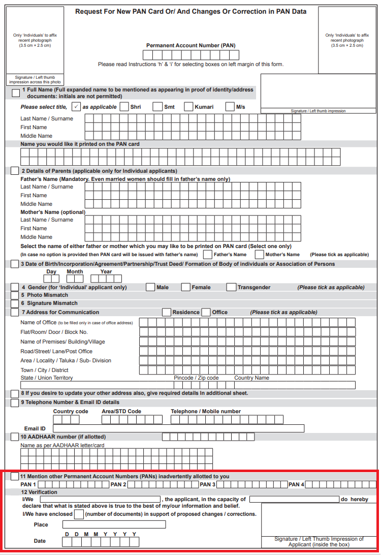 Is there an error in your PAN card? Here’s how you can correct it ...