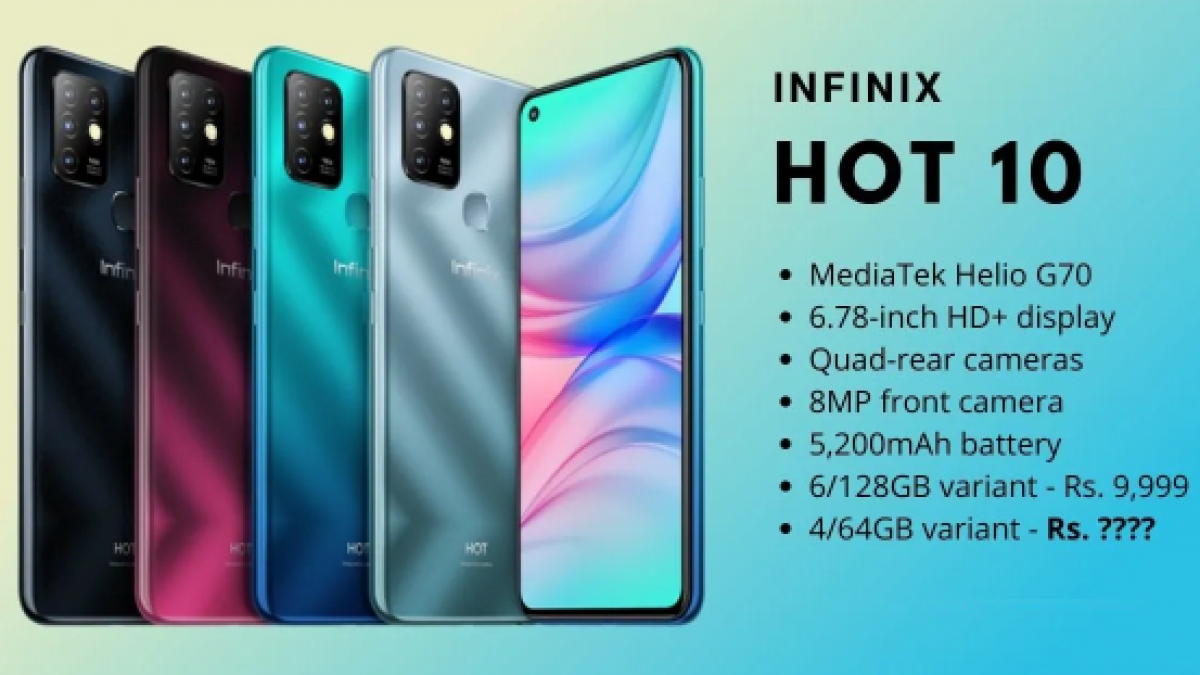 infinix hot 10 6 128 price in flipkart