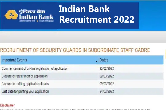 Indian Bank Recruitment 2022: Bumper Vacancies For These Posts In