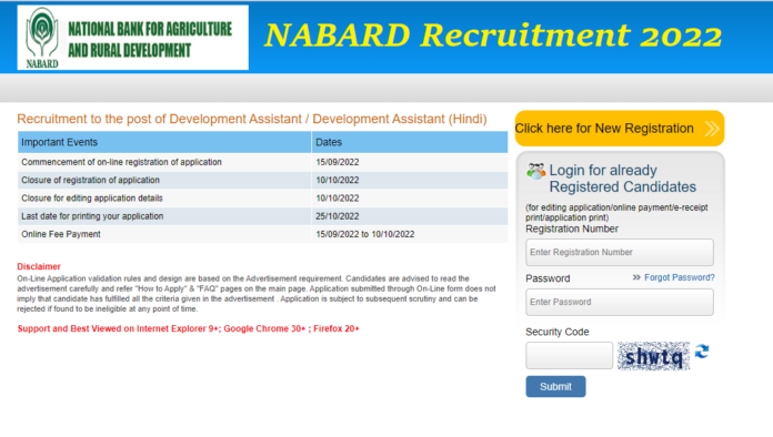 NABARD Recruitment 2022: Last date is near! Golden opportunity to get job in NABARD, will get salary of 34990, know selection & qualification