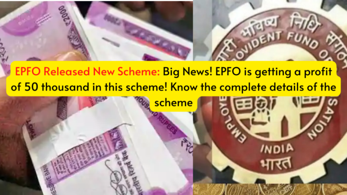 EPFO Released New Scheme: Big News! EPFO is getting a profit of 50 thousand in this scheme! Know the complete details of the scheme