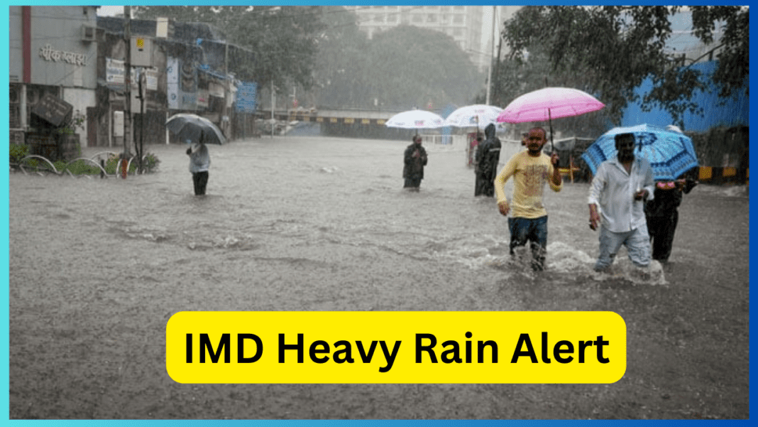 IMD heavy rain Alert : 84 hours of heavy rain in 8 states, storm ...