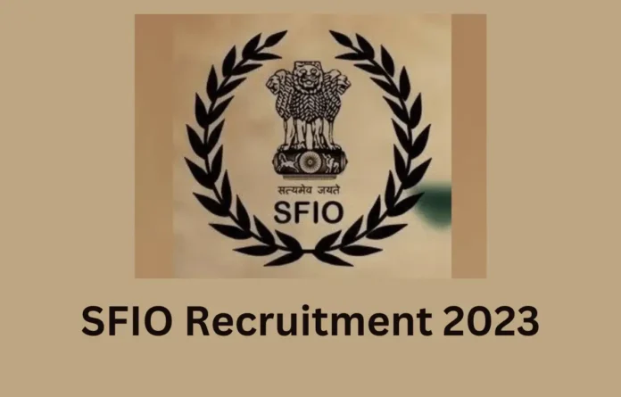 SFIO Recruitment 2023: Recruitment for the post of consultant in SFIO, apply soon, salary is in lakhs