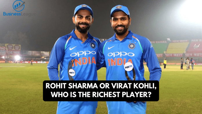 Rohit Sharma or Virat Kohli, who is the richest player?