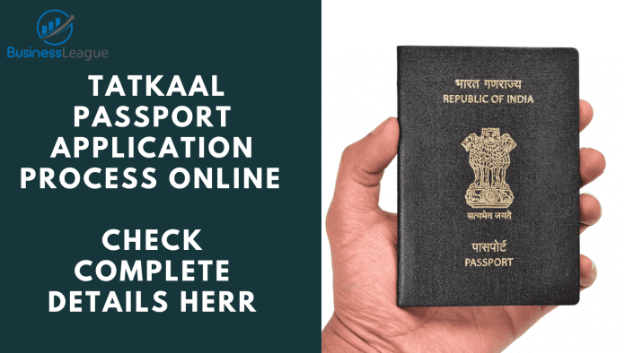 Tatkaal Passport Application Process Online