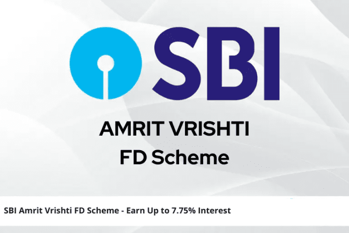 SBI Amrit Vrishti FD Calculation: Check return calculation on ₹100000 to ₹500000 to general people and senior citizens