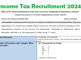 Income Tax Recruitment 2024: Great opportunity to get a job in Income Tax, 10th pass can apply, get monthly salary of Rs 56,000