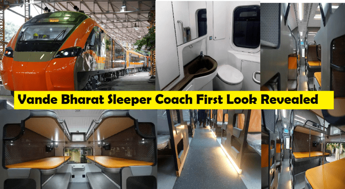 Vande Bharat sleeper coach first look revealed, see inside pictures, features, fare and launch date