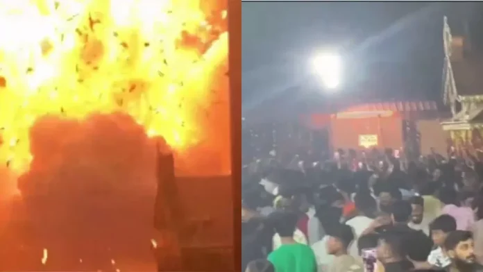 Kerala: Massive explosion during a festival in a temple, more than 150 people burnt; 8 in critical condition