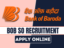 Bank of Baroda SO Recruitment: Bank of Baroda Recruitment for 1267 Specialist Officer Posts, Check Selection & Other details