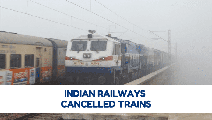 Indian Railways Cancelled Trains: Big news for rail passengers! Railways cancelled 70 trains due to severe fog, check all trains list here