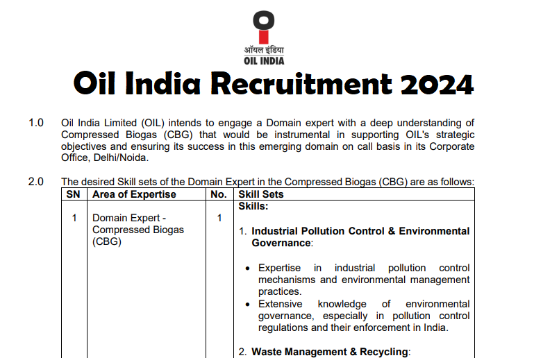 OIL India Recruitment 2024: Great opportunity to get a job in OIL India without exam, get monthly salary of Rs 70,000