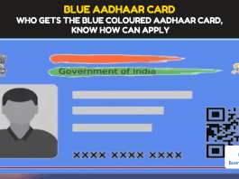 Blue Aadhaar Card New Update: Important News! Who gets the blue coloured Aadhaar Card, know how can apply