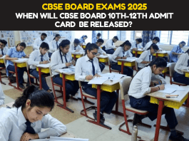 CBSE Board Exams 2025: When will CBSE Board 10th-12th admit card be released? See latest update