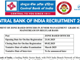 Central Bank of India Recruitment 2025: Golden opportunity to get a government job in Central Bank of India, graduate candidates can apply, applications start from today