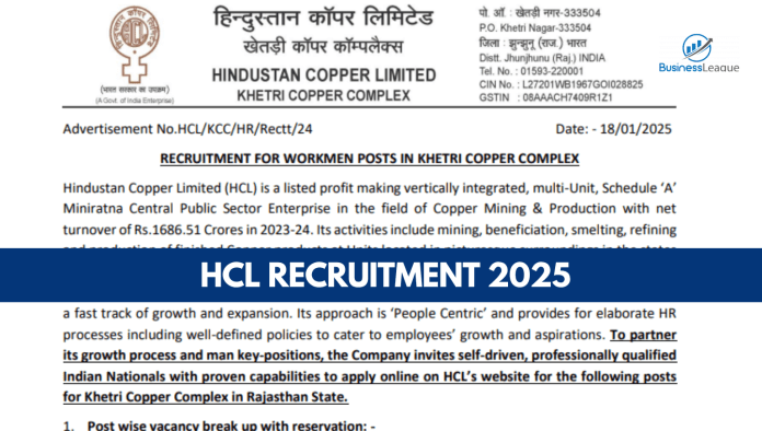 HCL Recruitment 2025: Golden chance to get job in HCL, salary will be Rs 72110, know selection and other details