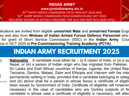 Indian Army Recruitment 2025: Bumper recruitment in Indian Army, salary up to Rs 2,50,000 per month, know selection & other details