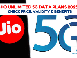 Jio Unlimited 5G Data Plans 2025, Check Price, Validity and Benefits