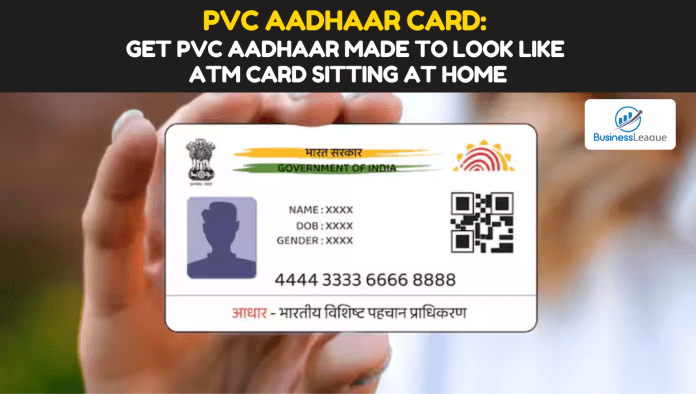 PVC Aadhaar Card: Get PVC Aadhaar made to look like ATM card sitting at home, UIDAI gave big information