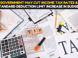 Income Tax Slab: Big news! Government may cut income tax rates and standard deduction limit increase in budget, know update