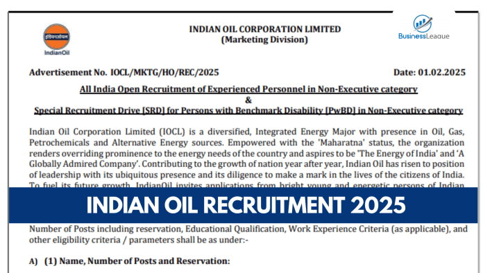 Indian Oil Recruitment 2025: Bumper recruitments in Indian Oil, salary will get 1 lakh, know the selection process &details here