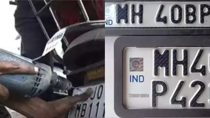 Traffic Rules: These people should install high security number plate before 30th April otherwise a challan of Rs 1000 will be deducted.